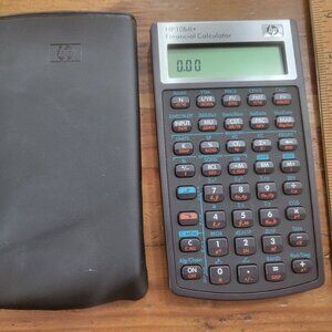 Hewlett Packard HP-10BII+ Plus Financial Calculator with Case - Tested